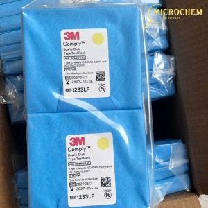 Gói thử Bowie Dick 3M 1233LF kiểm tra chất lượng lò tiệt khuẩn hơi nước, 6 gói/ túi, 5 túi/ thùng