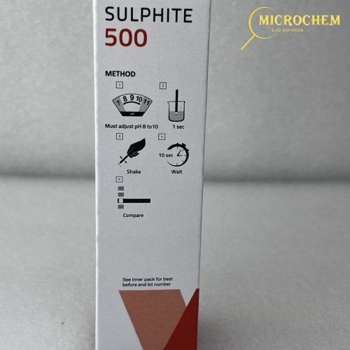 Que kiểm tra nhanh Suphite 0-500ppm, 172.5C Johnson