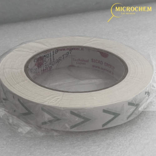 Băng keo chỉ thị màu (hấp khô) 19mmx50m Ý