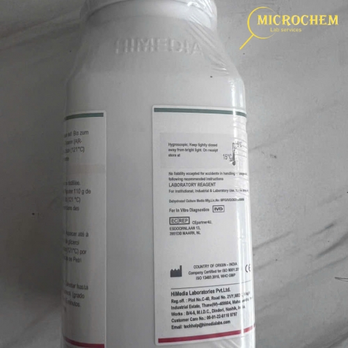 Dichloran Rose Bengal Chloramphenicol Agar (DRBC Agar) M1881-500G Himedia