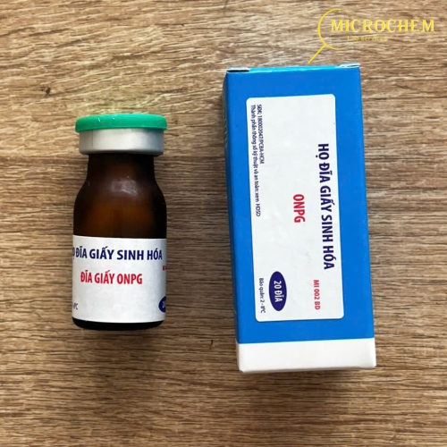 Đĩa giấy ONPG thử nghiệm β-galactosidase 